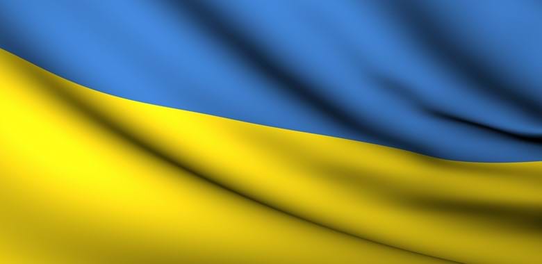 Foto: Ukrainsk flag